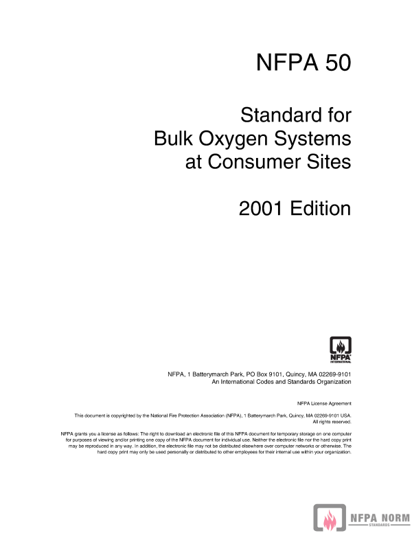 NFPA 50 PDF